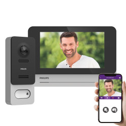 Visiophone connecté sans fil 7'' PHILIPS WelcomeEye wirless