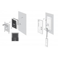Interphone audio 2 fils EXTEL Easy Bus 3