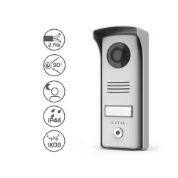 Visiophone filaire 4'' Extel compact