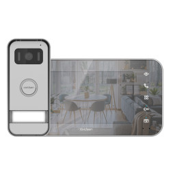 Visiophone filaire 7" effet miroir AVIDSEN Maya