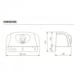 Motorisation portail 2 battants NICE HYPPOKIT 7024 - 24V