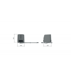 Motorisation portail 2 battants CAME U1872