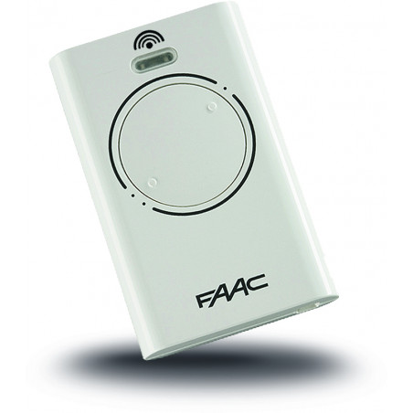 Télécommande portail FAAC XT2 868 SLH WHITE