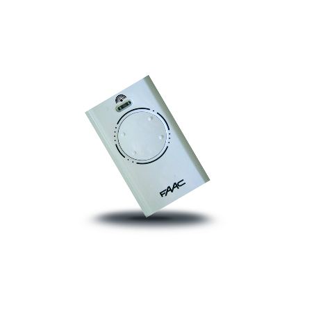 Télécommande portail FAAC XT4 868 SLH WHITE