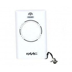 Télécommande portail FAAC XT4 868 SLH WHITE