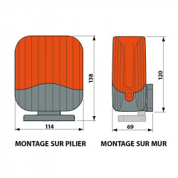 Clignotant LED - CARDIN ICON