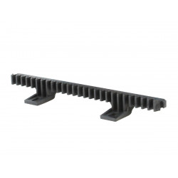 Crémaillère en nylon universelle - longueur 1m