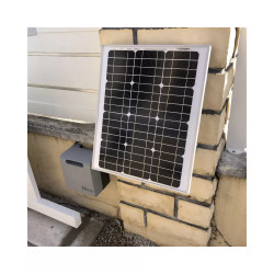 Alimentation solaire motorisation portail NICE kit Solemyo