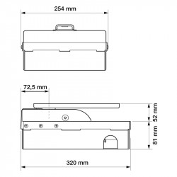 Motorisation portail 2 battants NICE - X-METROKIT 2124