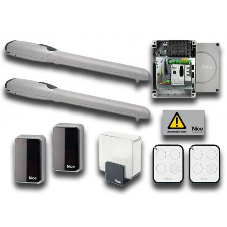 Motorisation portail 2 battants NICE WINGOKIT 4024