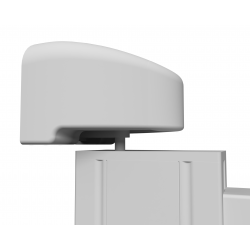 Portail alu 2 battants décoratif droit LAOS P11