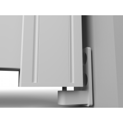 Portail alu 2 battants décoratif droit MONTREAL