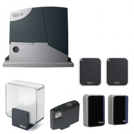 Motorisation portail coulissant NICE ROADKIT 400kg