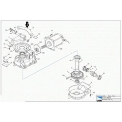 Levier de transmission CAME 119RIA046