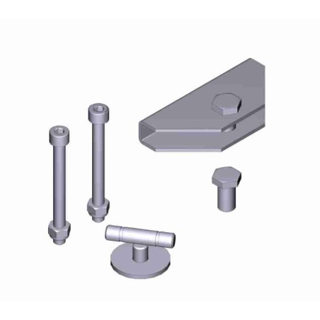 Visserie et fixation avant Fast CAME - 119RID380