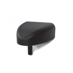 Portail alu 2 battants droit semi persienne TRINIDAD