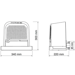 Nice Robus 400 + clavier code + crémaillère 4m – Kit complet