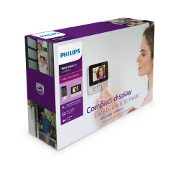 Visiophone filaire 4,3'' PHILIPS WelcomeEye compact